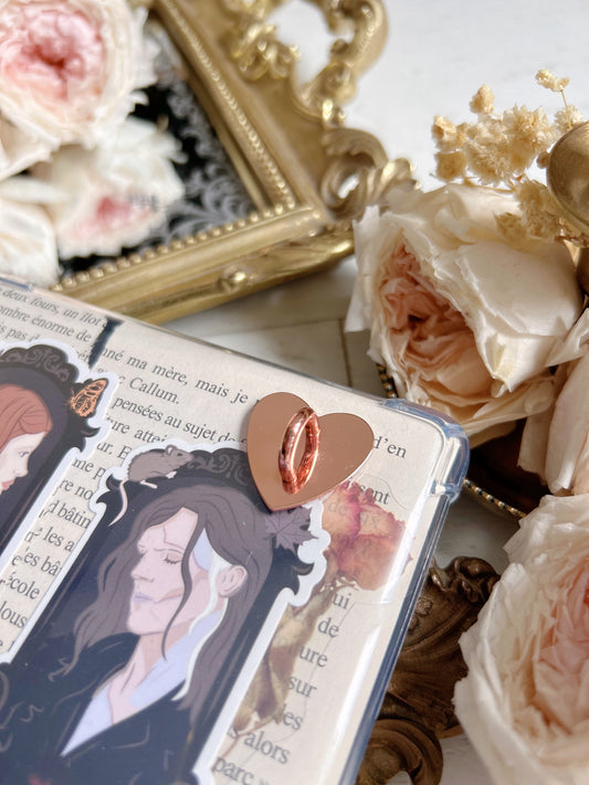 Adhesive Charm Holder for Phones & E-readers