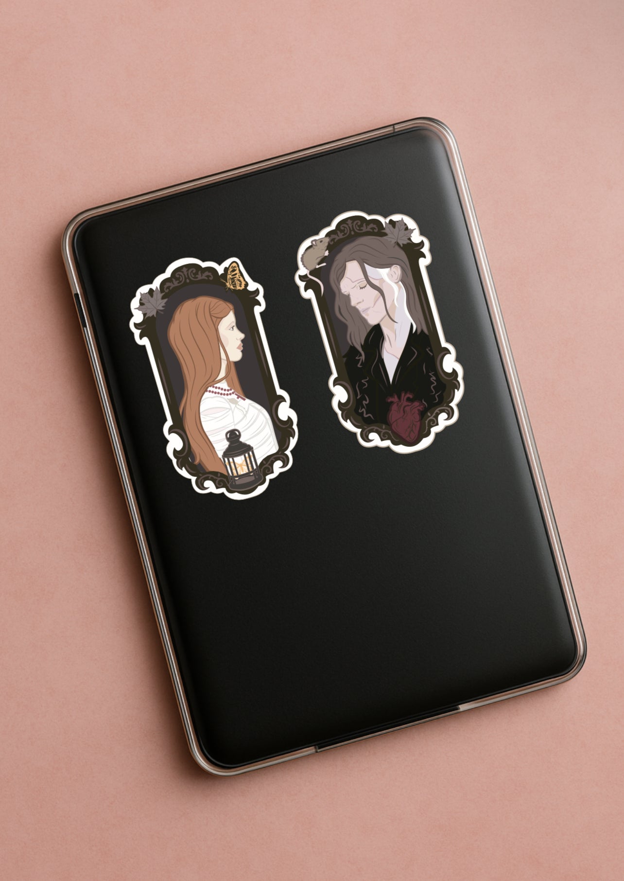 Elizabeth & The Creature stickers