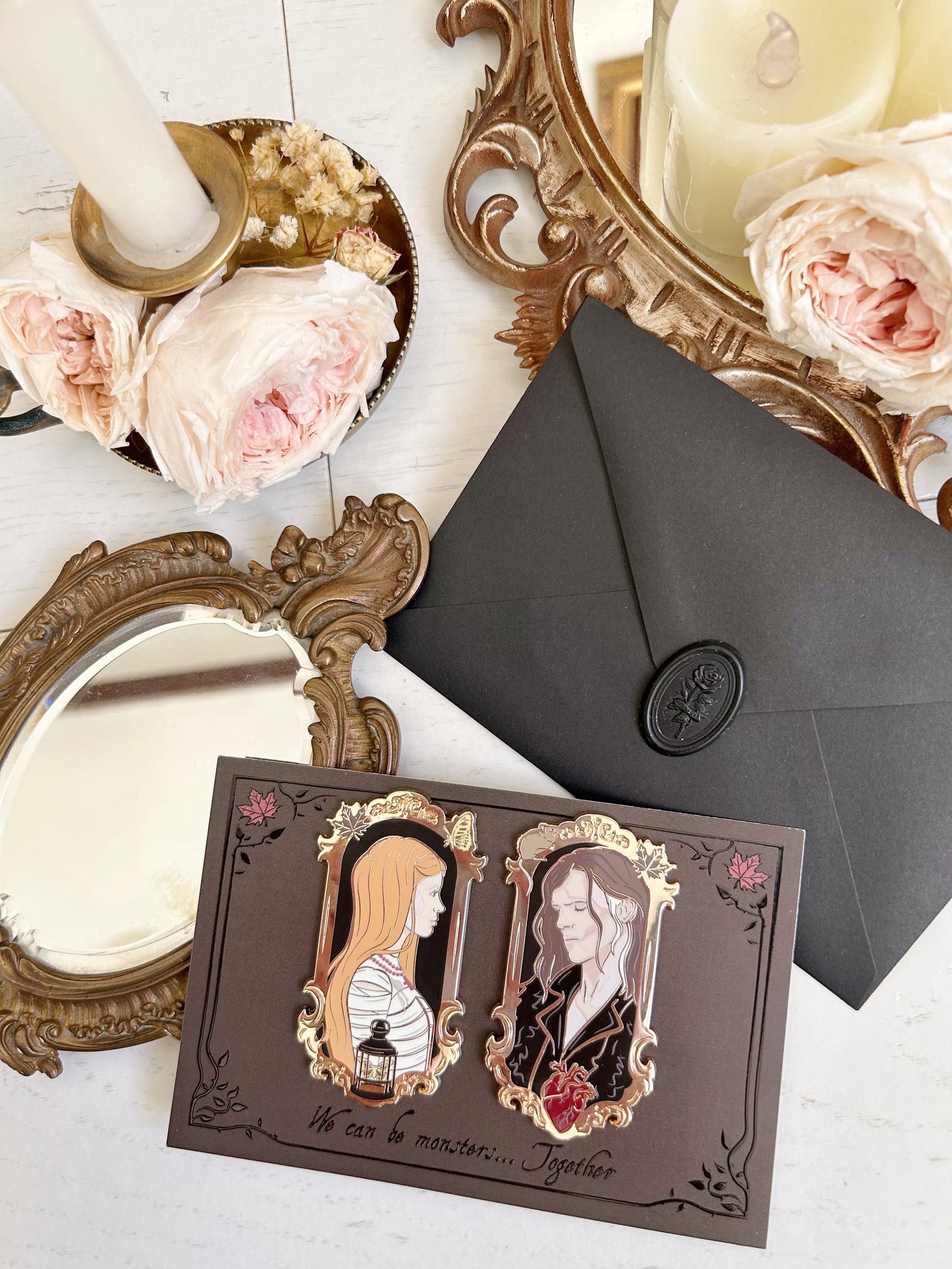 PRE ORDER - Elizabeth & The Creature pins