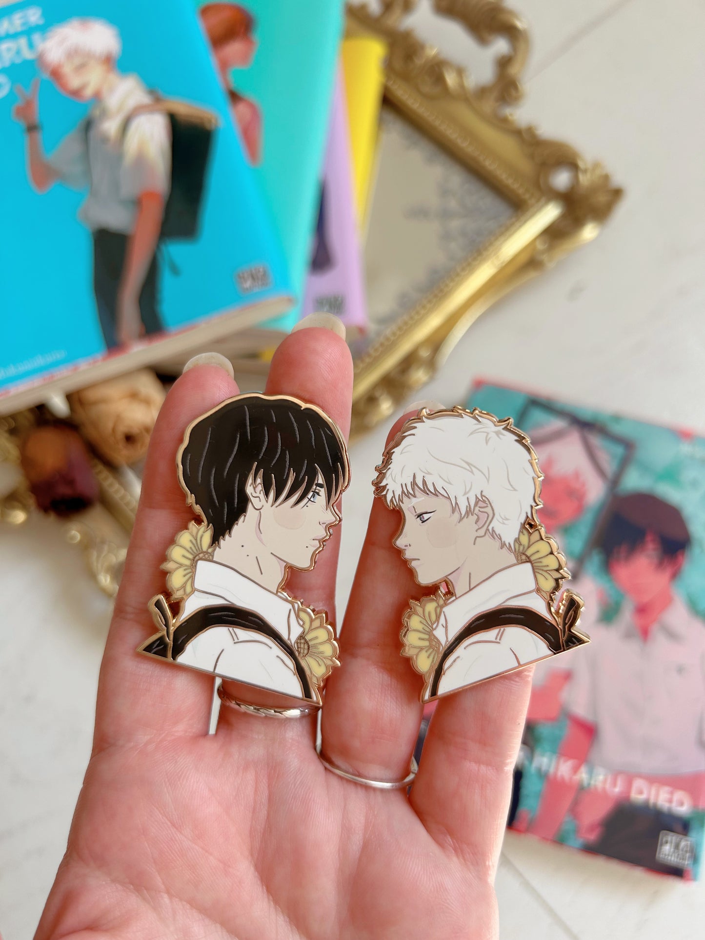 Yoshiki & Hikaru pins set