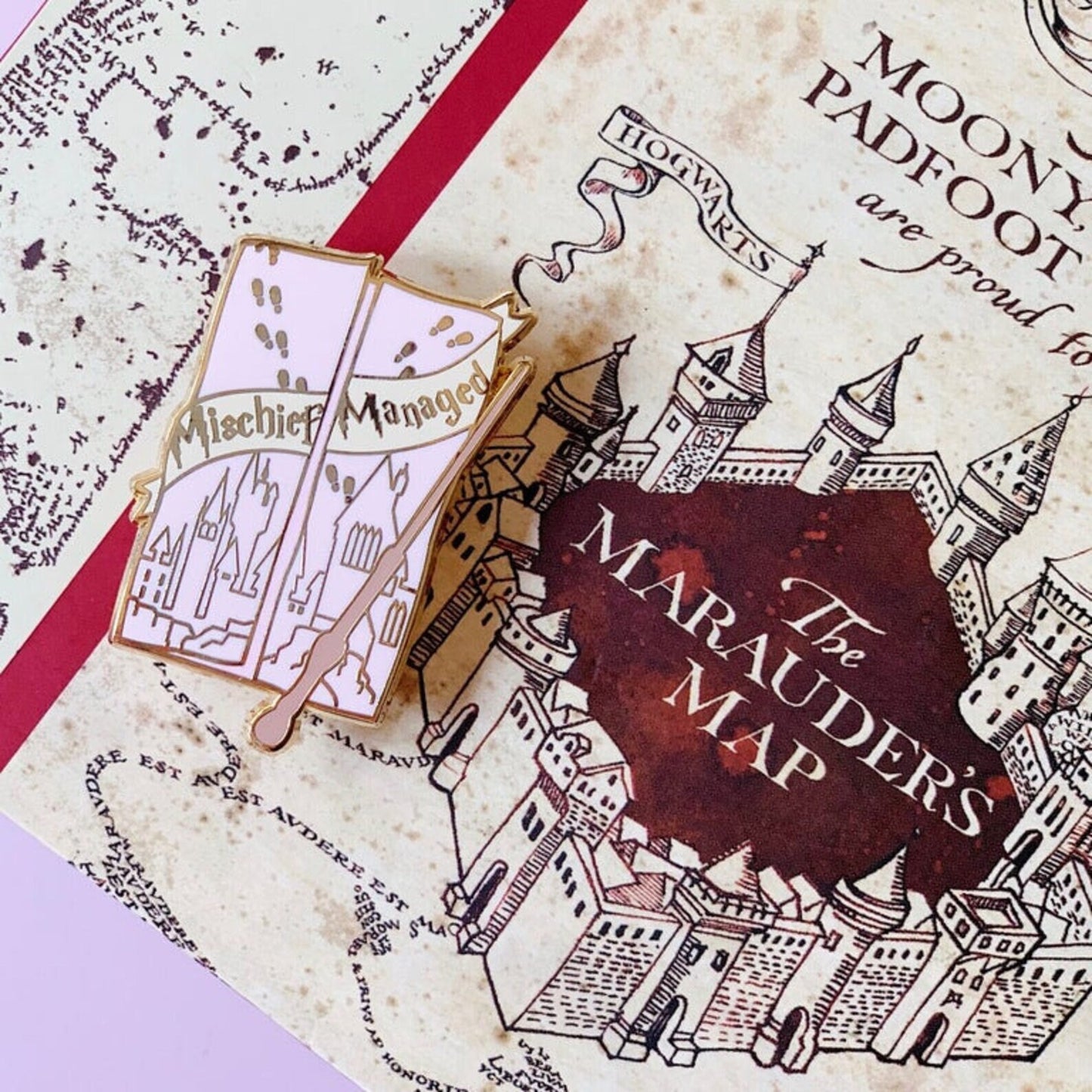 Magical map Pin