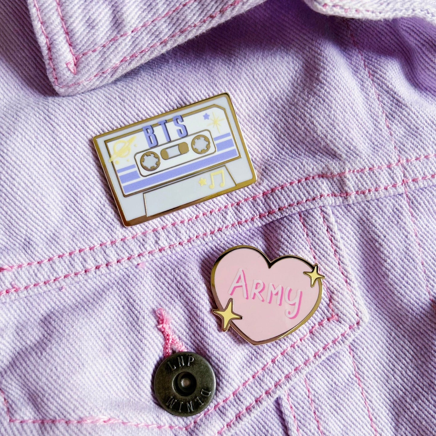 Kpop tapes pins