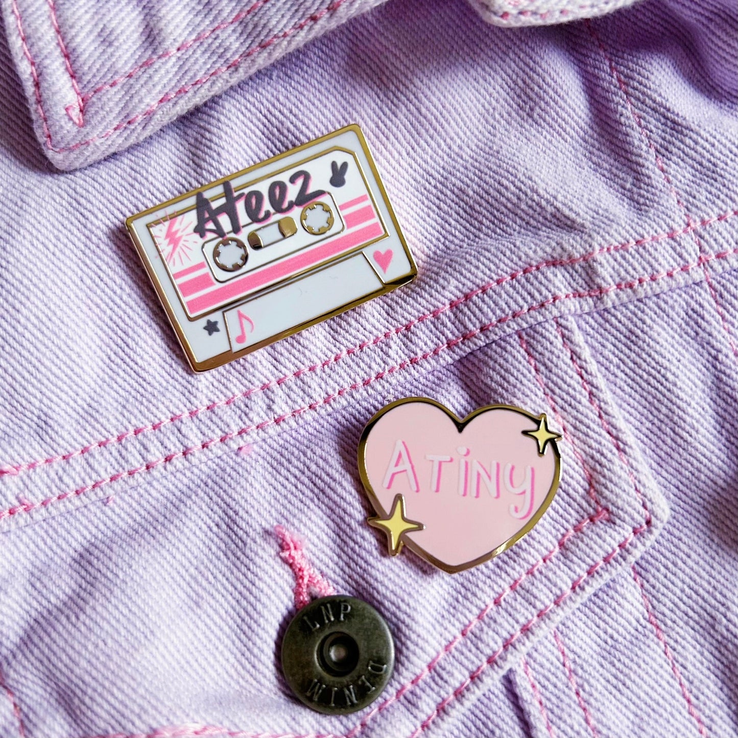 Kpop tapes pins