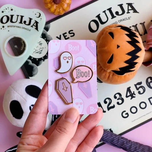 Pins Halloween set