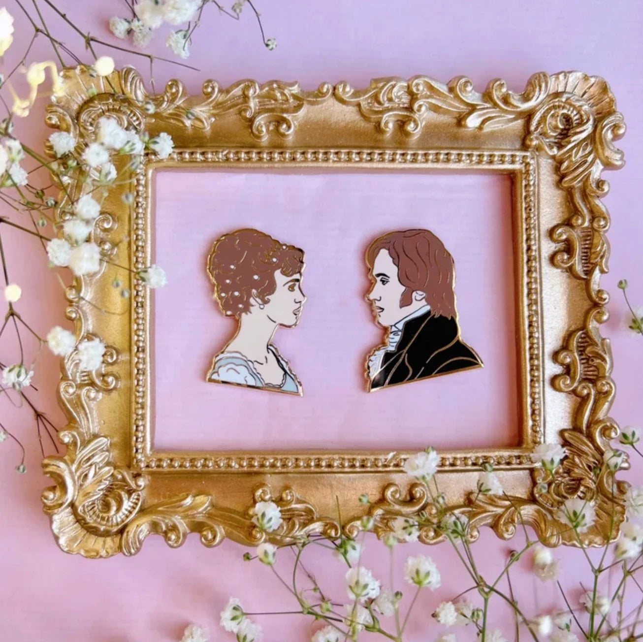 Pride and Prejudice pins set
