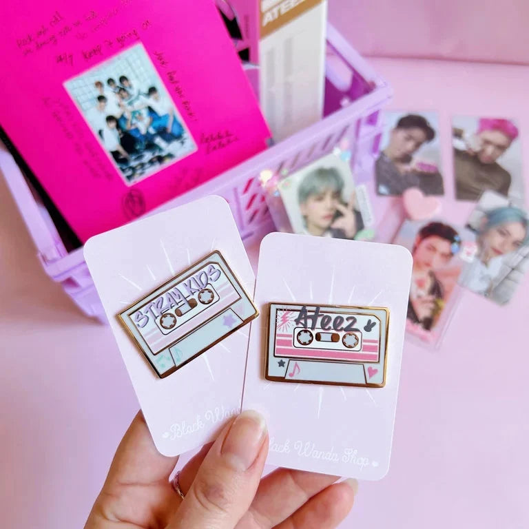 Kpop tapes pins