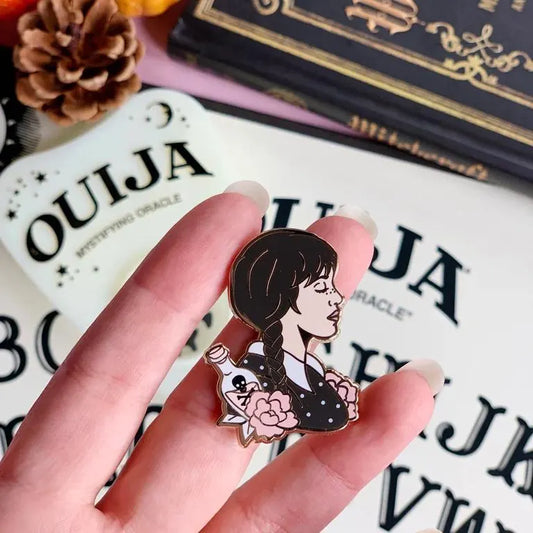 Wednesday profile Pins