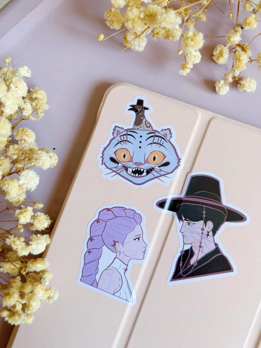 Kpop demon hunters stickers