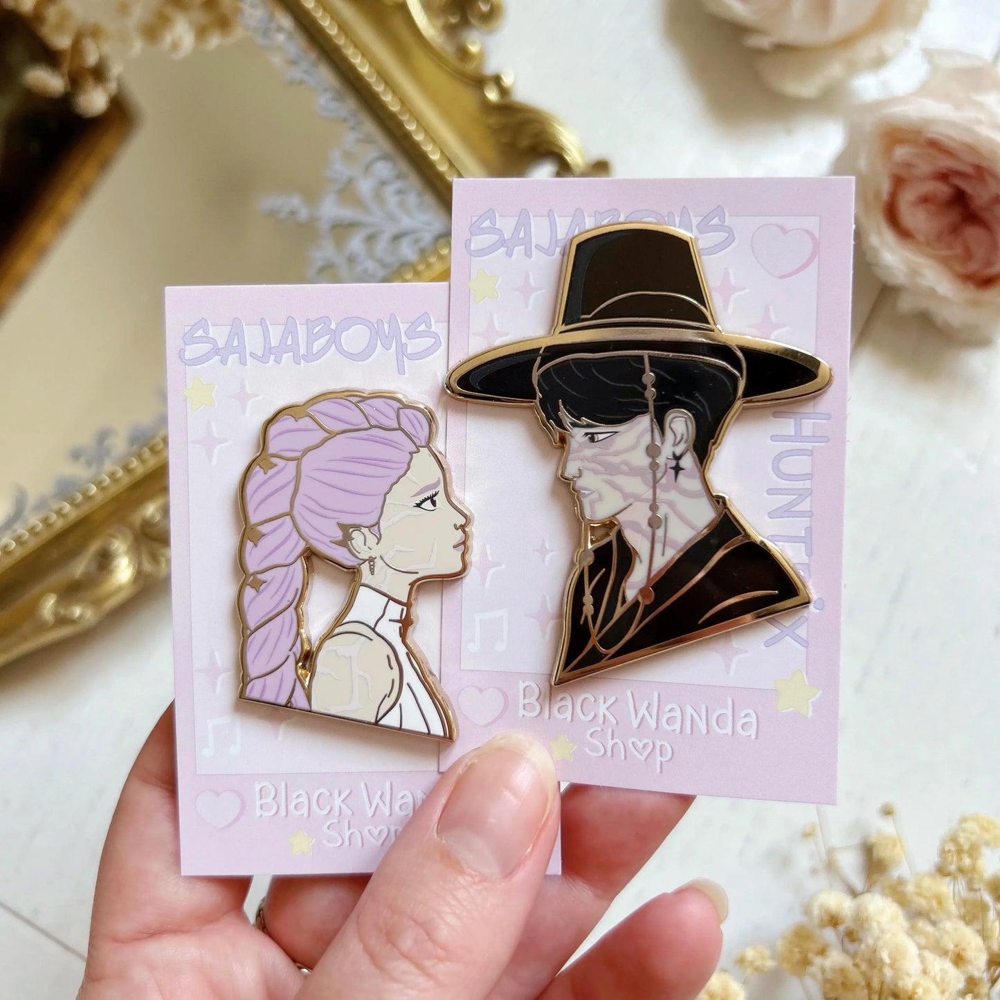 Kpop demon hunters pins