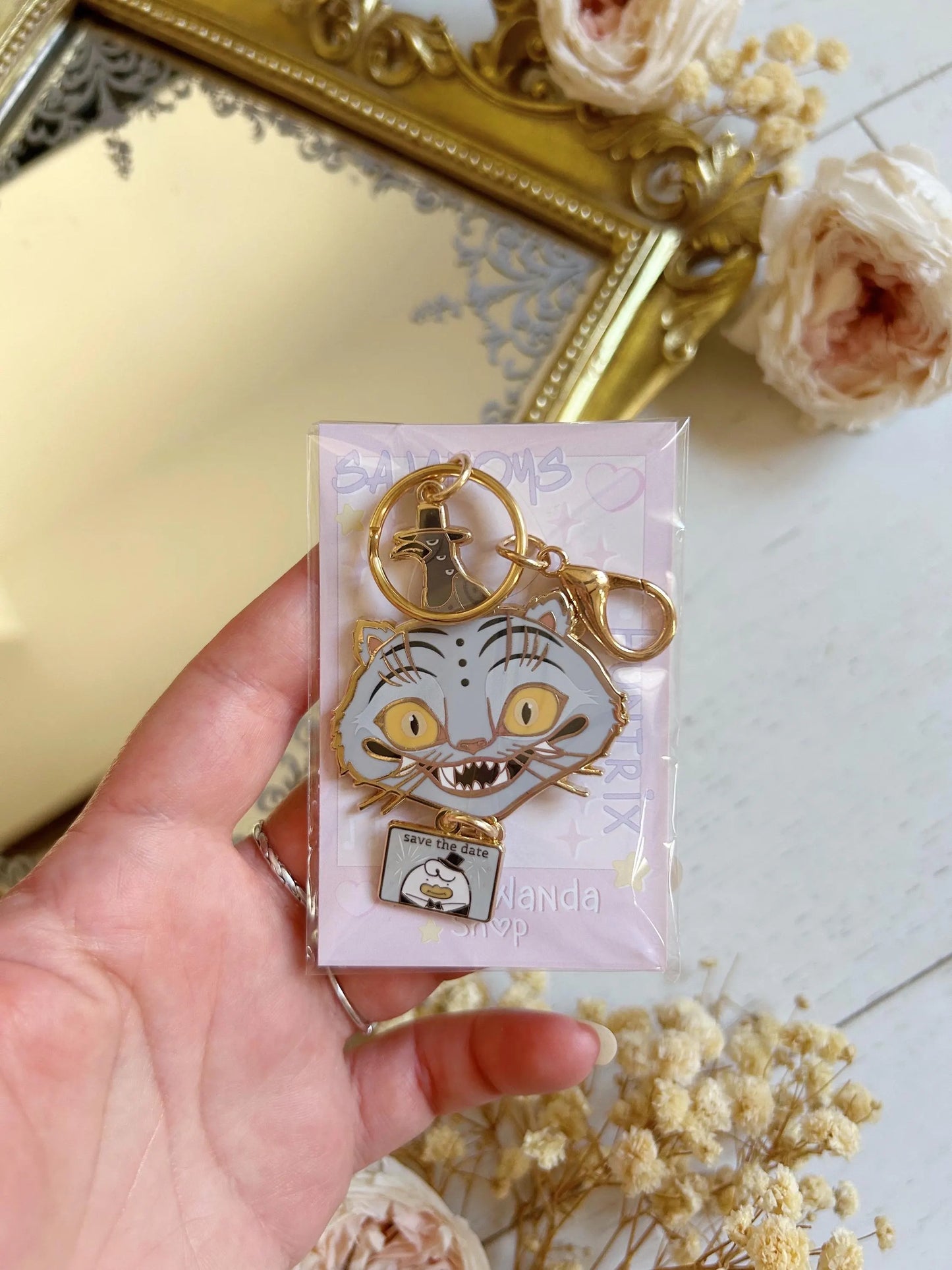 Kpop demon hunters Derpy keychain