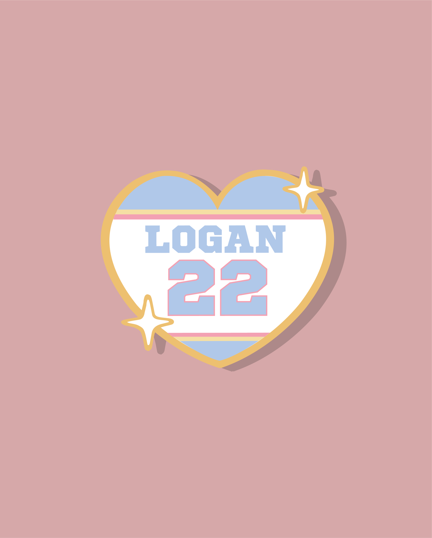 PRE ORDER - Off Campus hearts pins