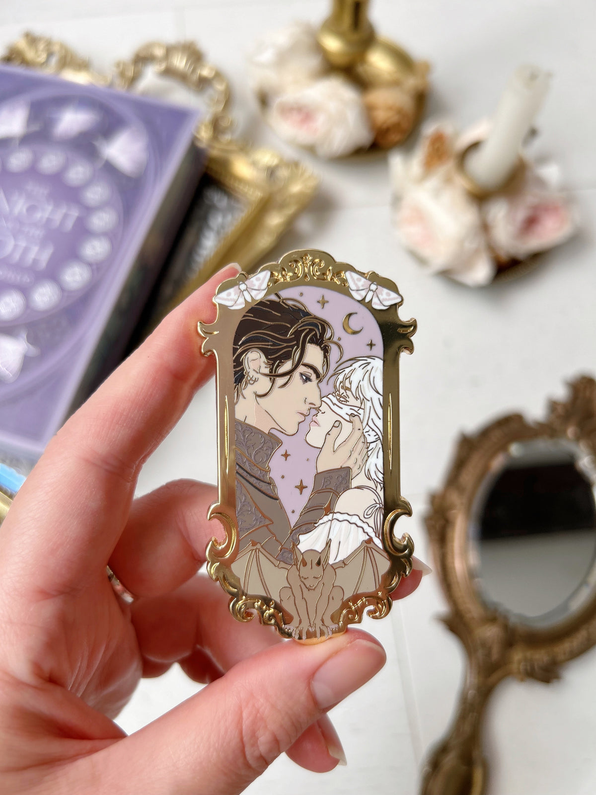The Knight and the Moth - pins