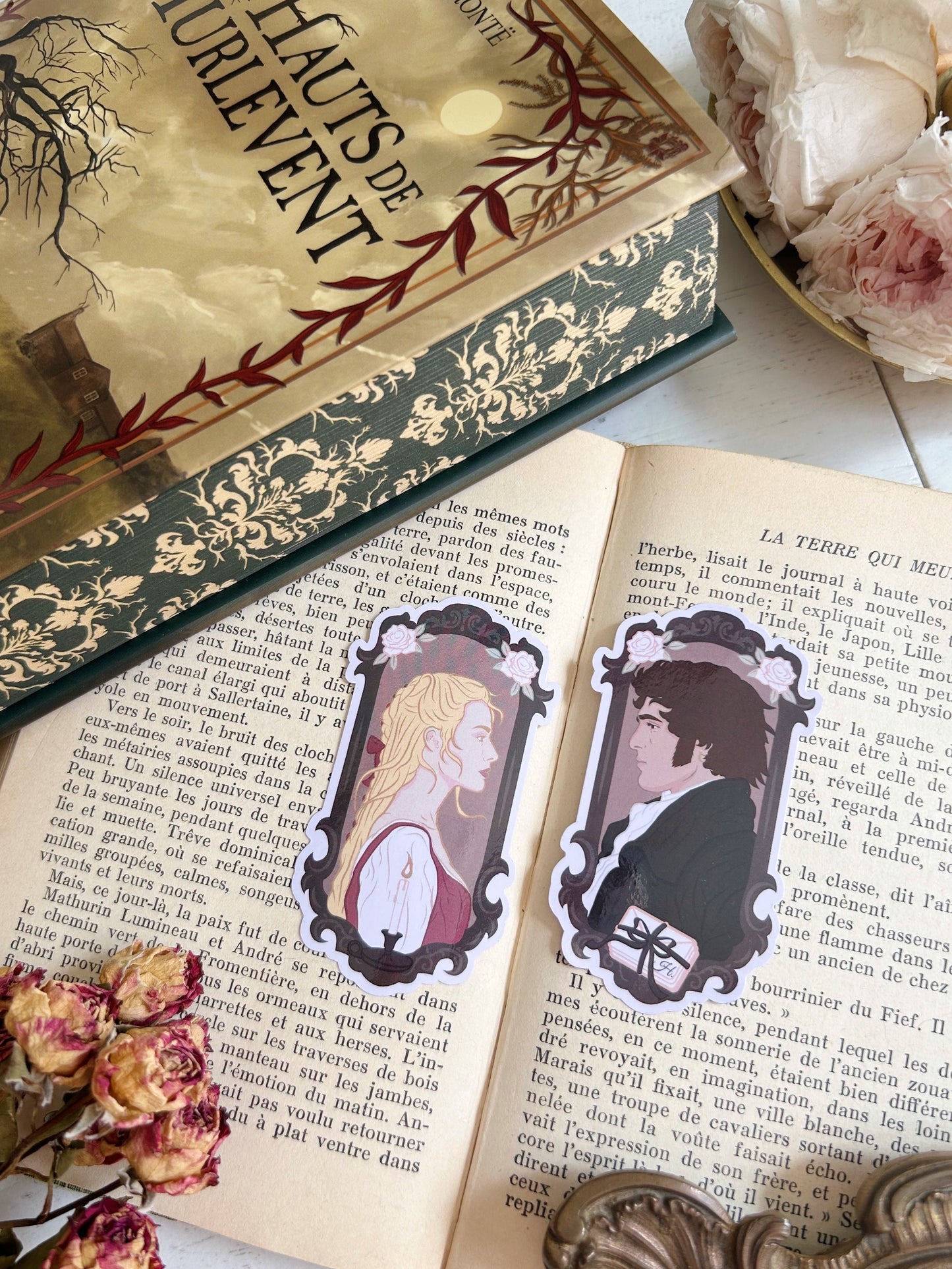 Cathy & Heathcliff stickers