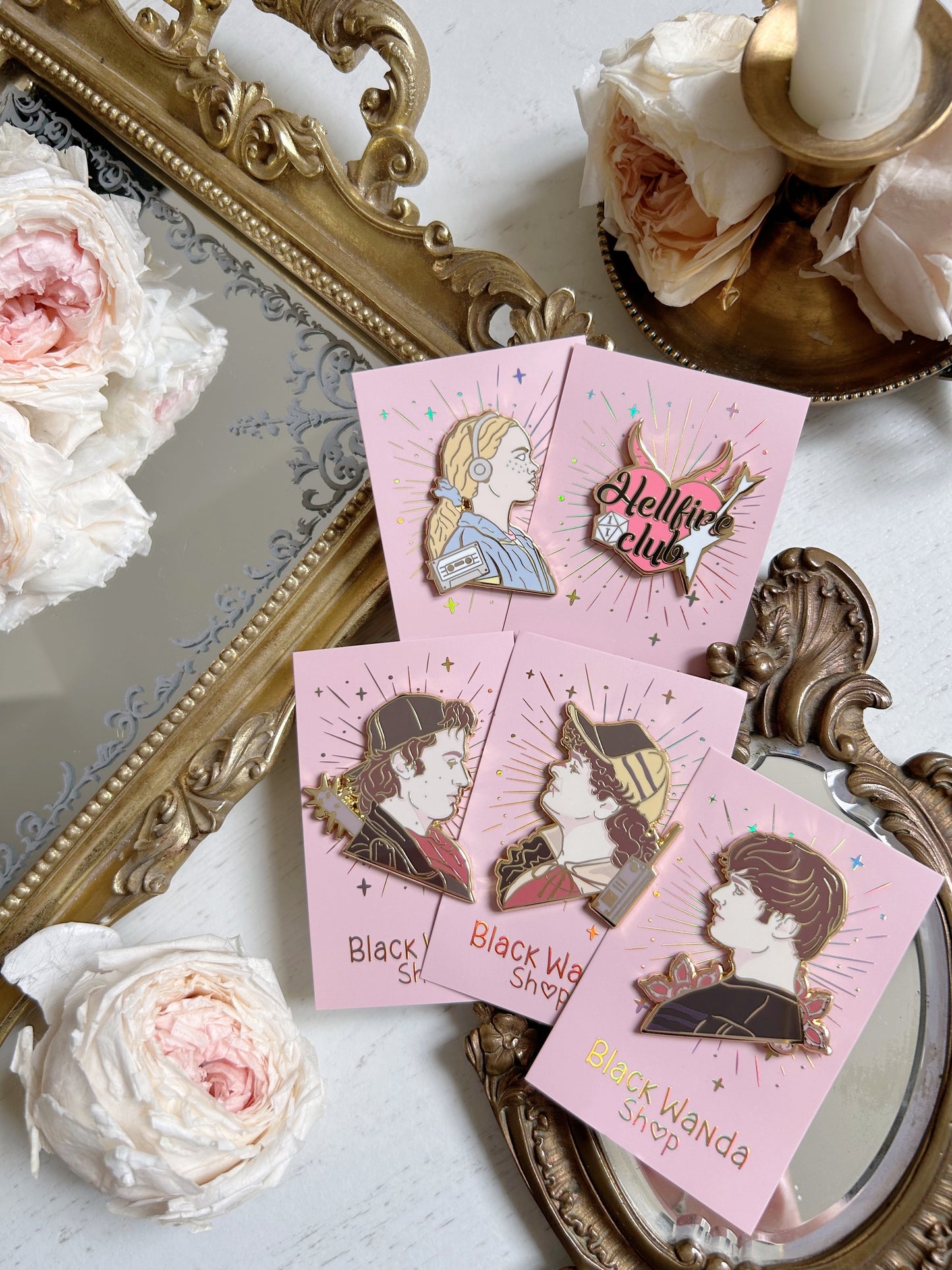 Stranger Things pins collection