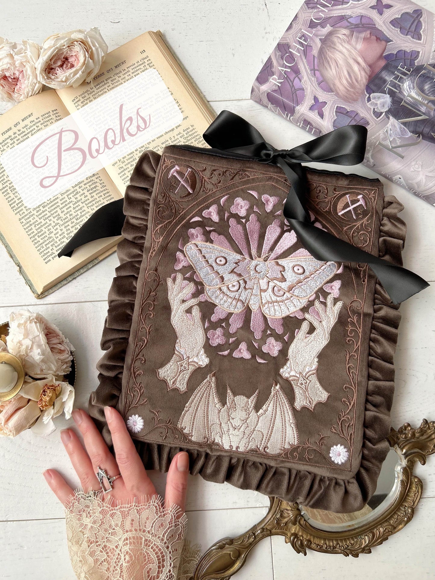 The Knight and the Moth - Book sleeves