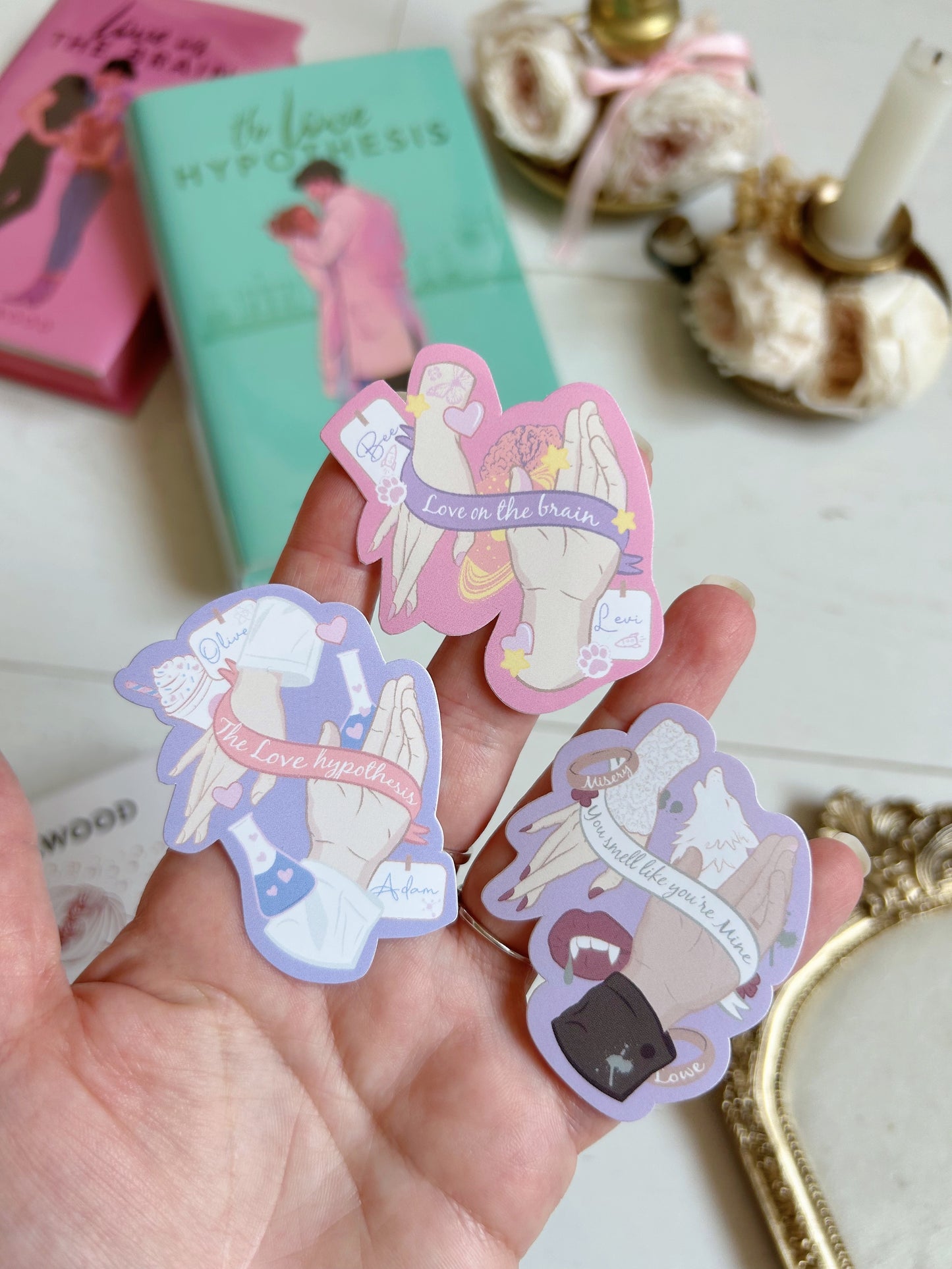 Ali Hazelwood stickers