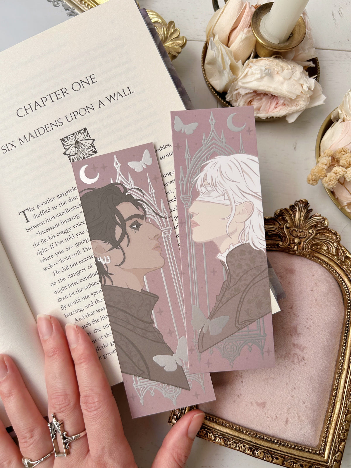 The Knight and the Moth - Sybil and Rory Bookmark