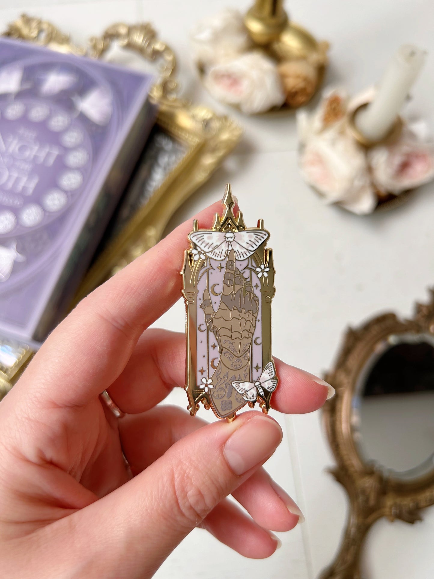 The Knight and the Moth - pins