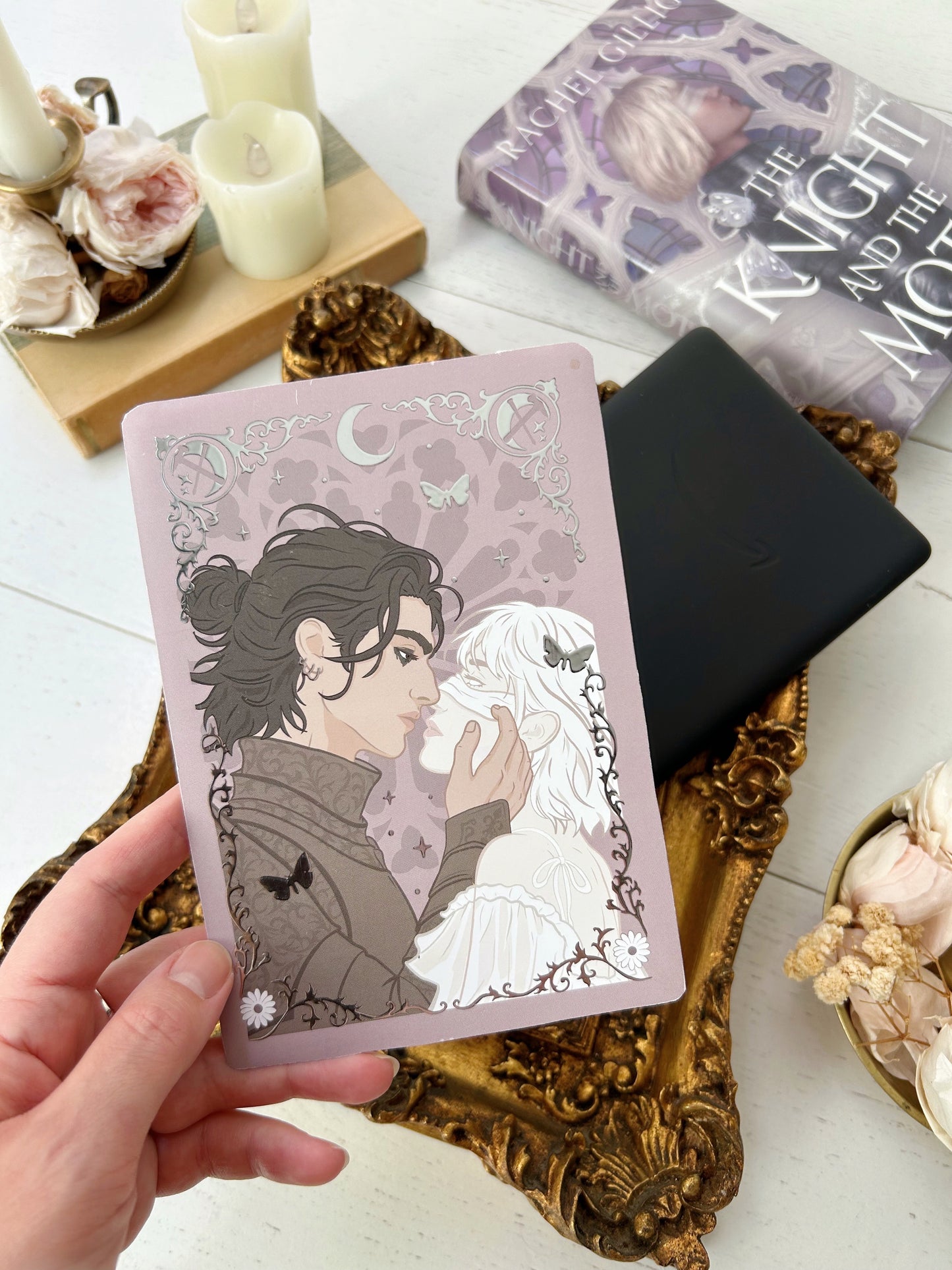 The Knight and the Moth  - Sybil and Rory e-reader insert or Art print