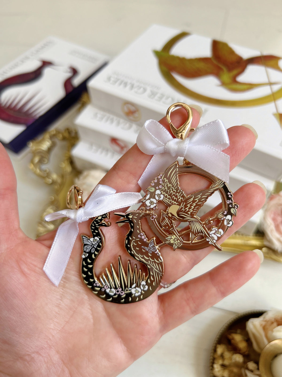 Mockingjay Keychains Mockingjay keychains – Black Wanda Shop
