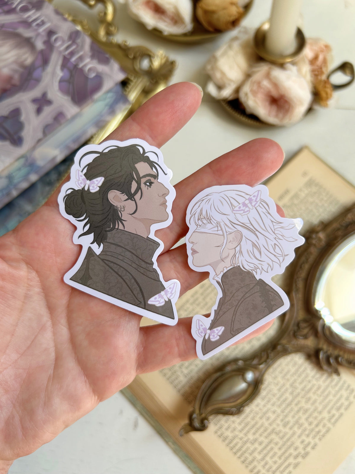 The Knight and the Moth - Stickers