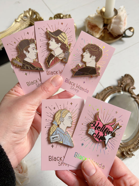 Stranger Things pins collection