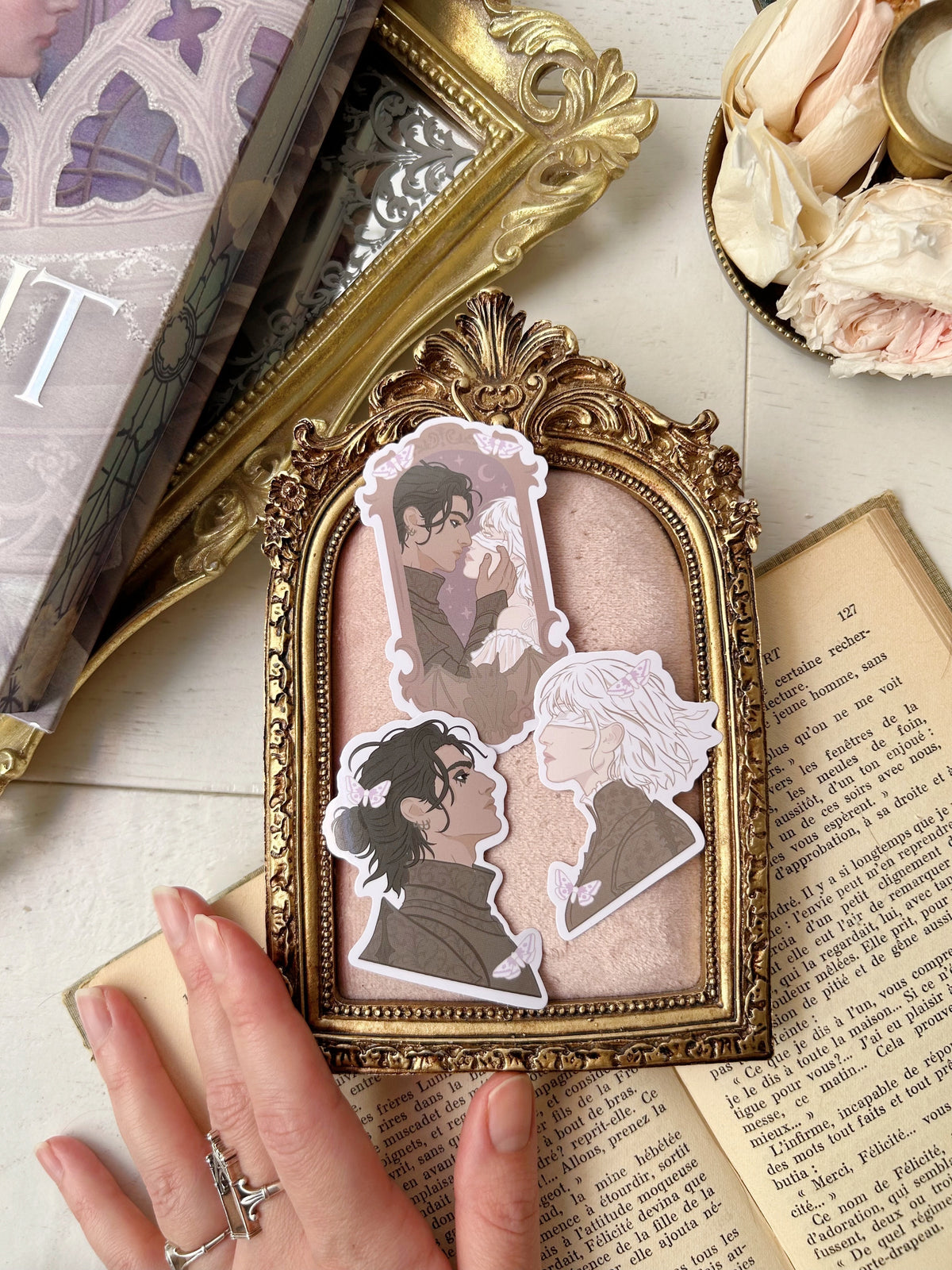 The Knight and the Moth - Stickers