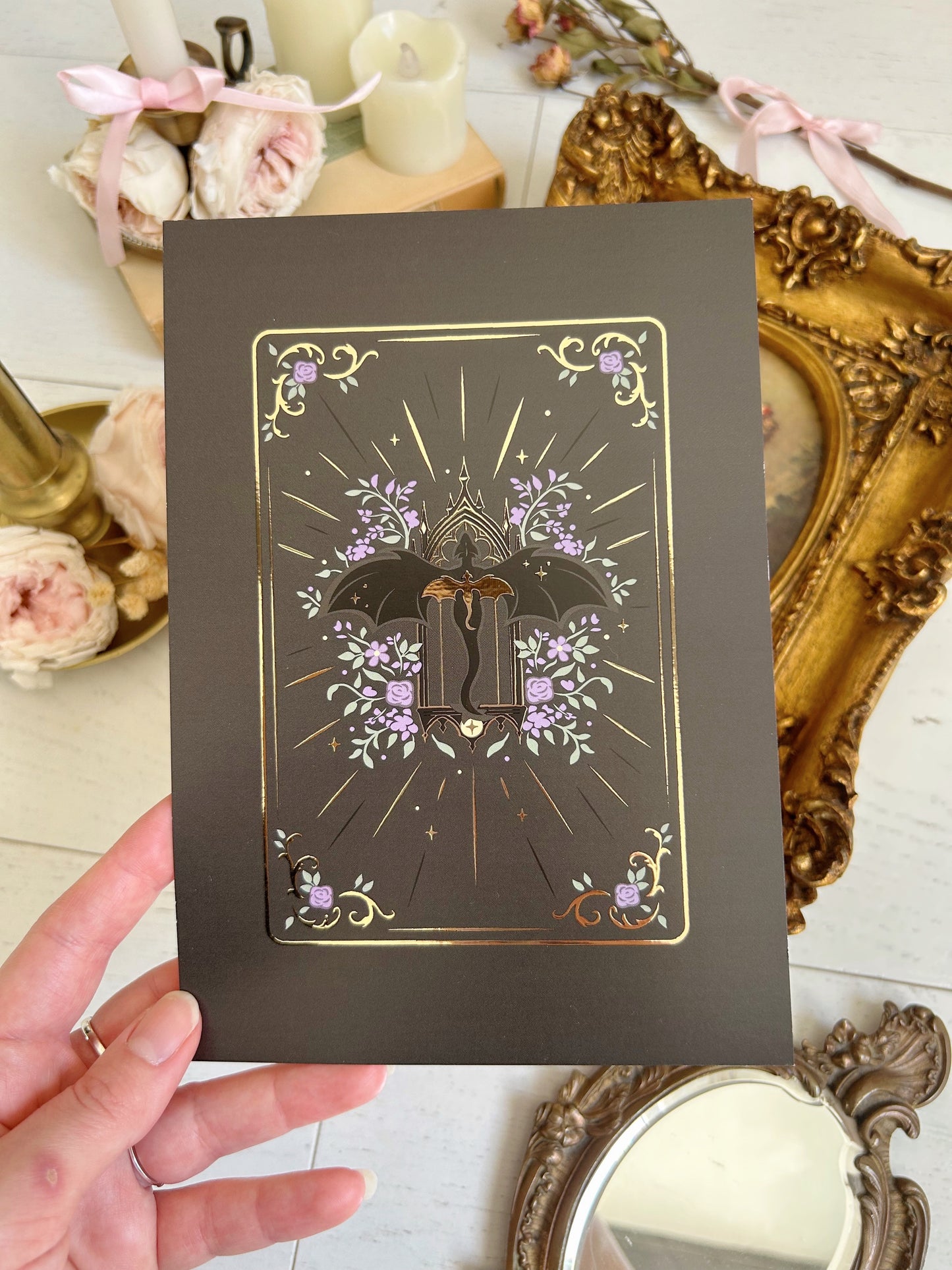 Dragons E-reader Insert or Art print