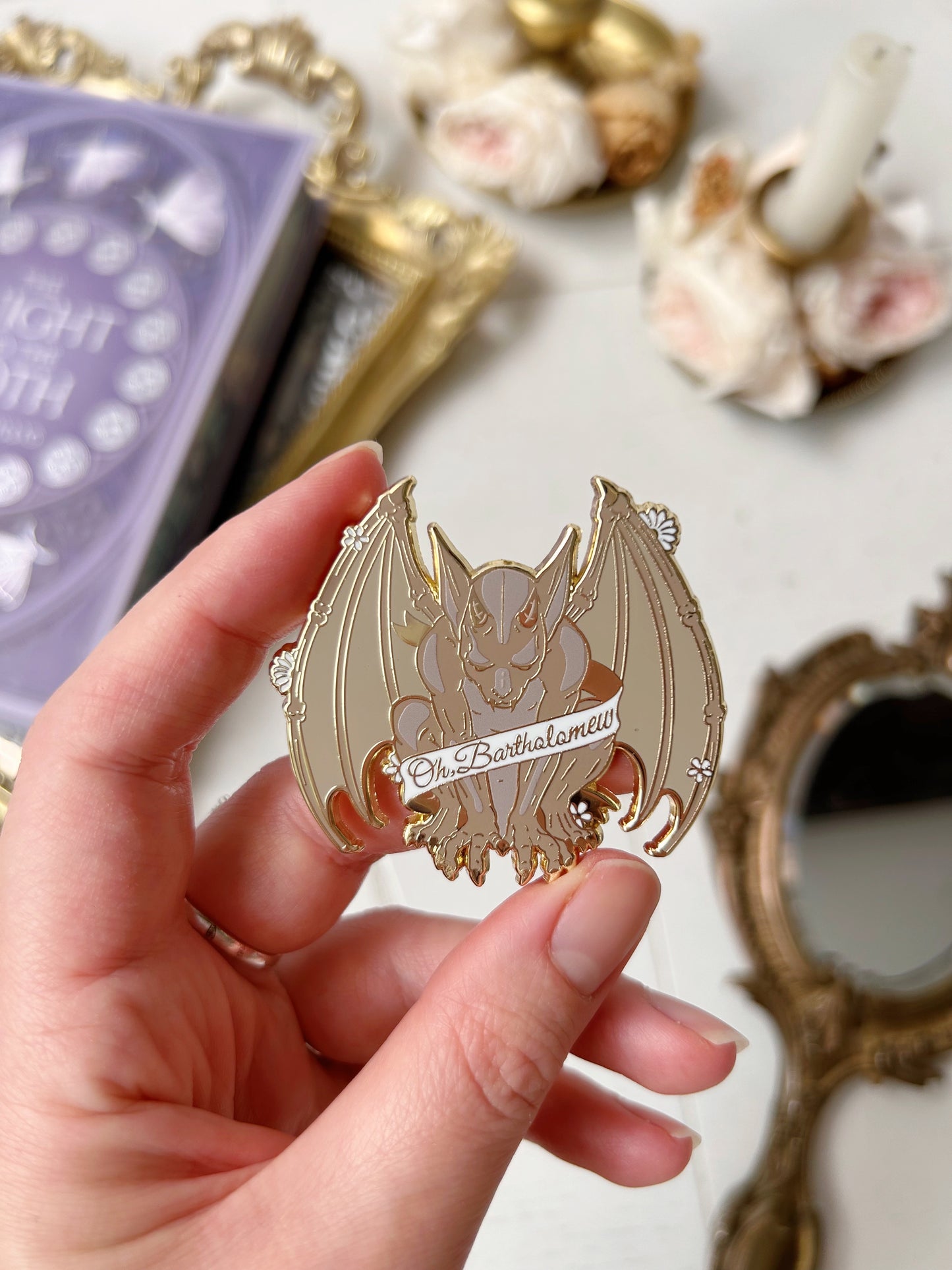 The Knight and the Moth - pins