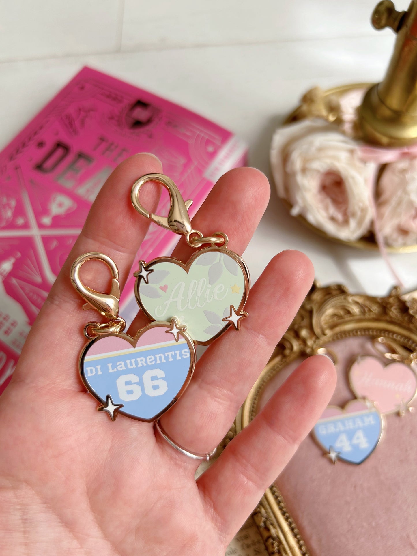 PRE ORDER - Off Campus hearts Keychains