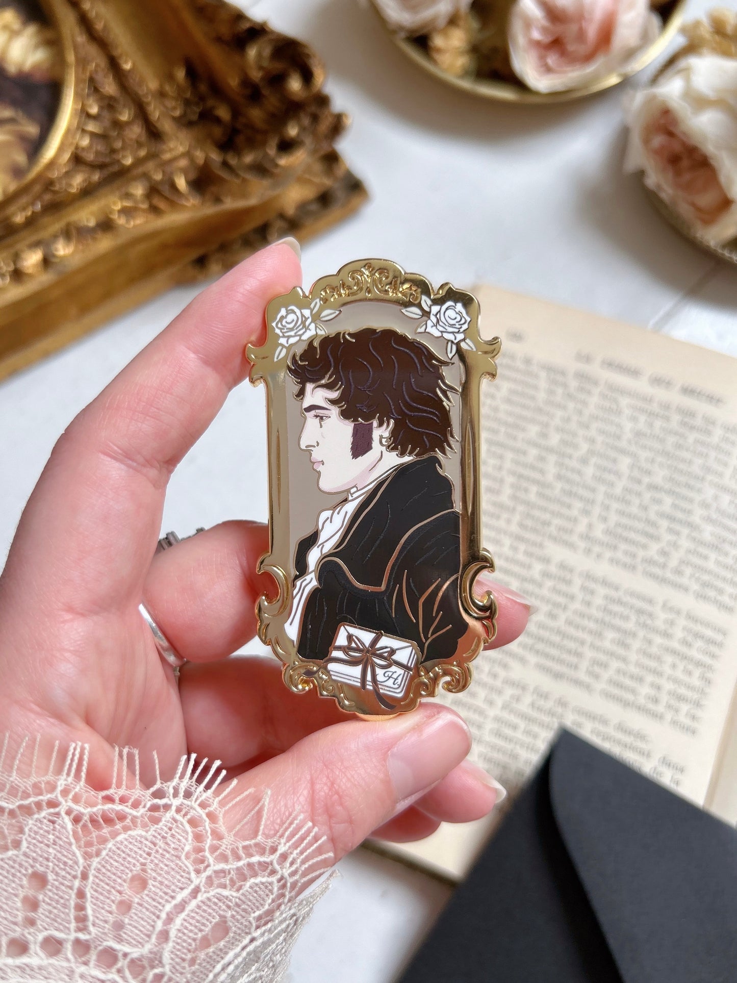 Cathy & Heathcliff pins