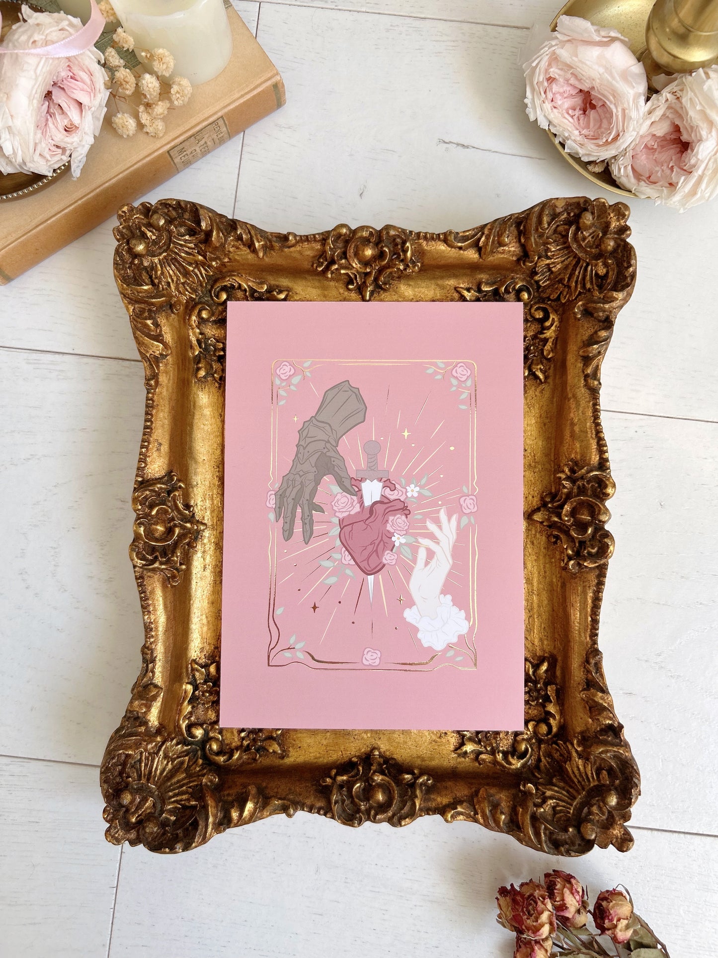 Romantasy E-reader Insert or Art print