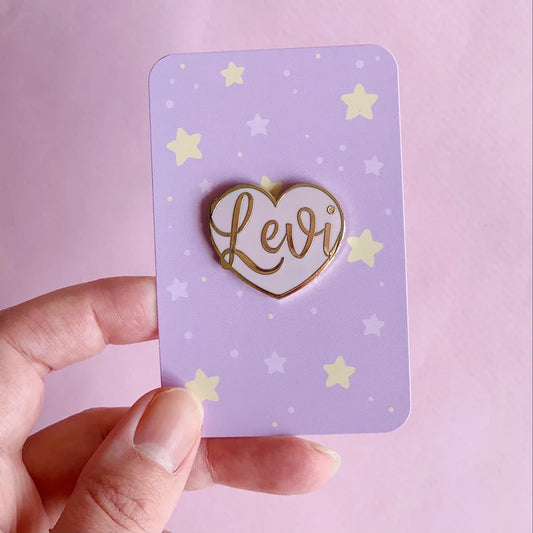 Levi Heart pins