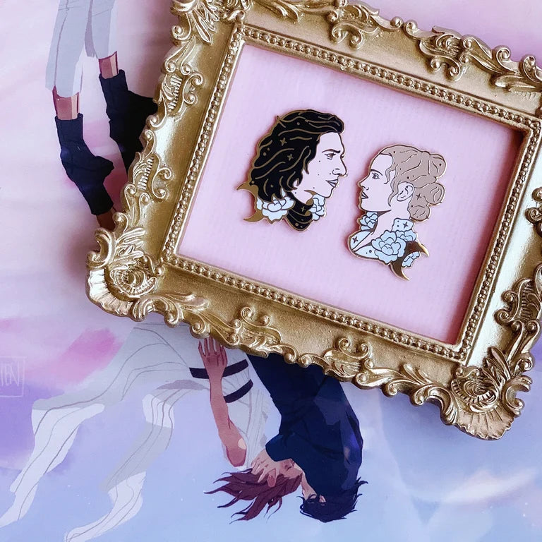 Pins Rey & Kylo Ren Profiles