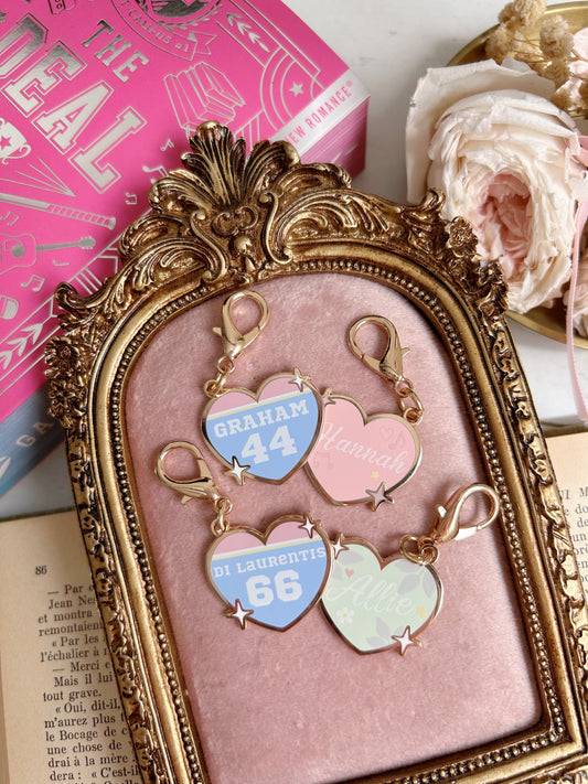 PRE ORDER - Off Campus hearts Keychains