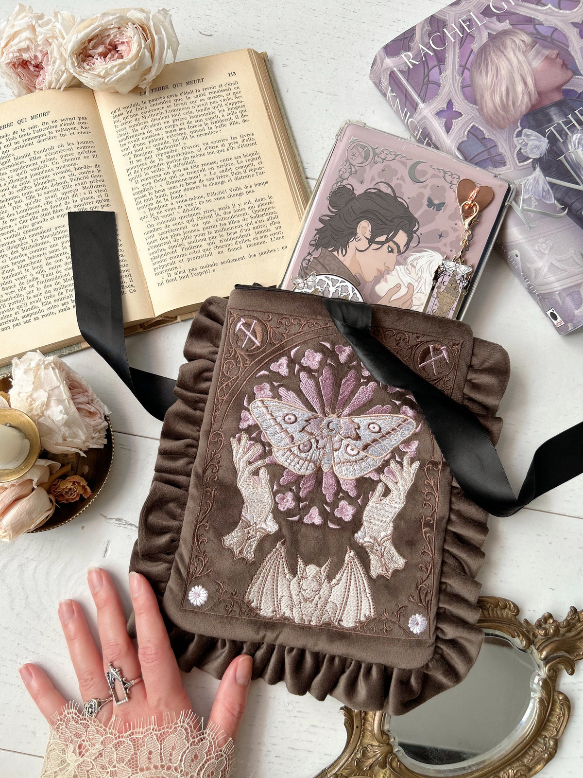 The Knight and the Moth - e-reader sleeves