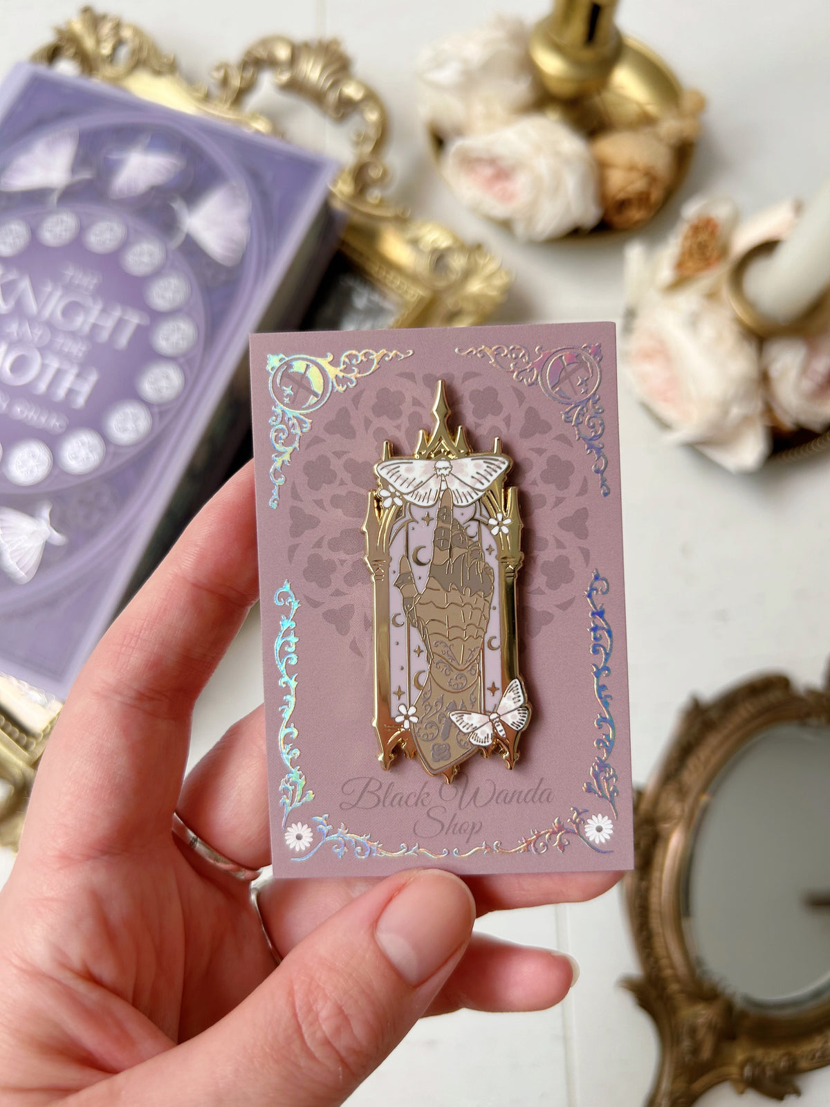 The Knight and the Moth - pins