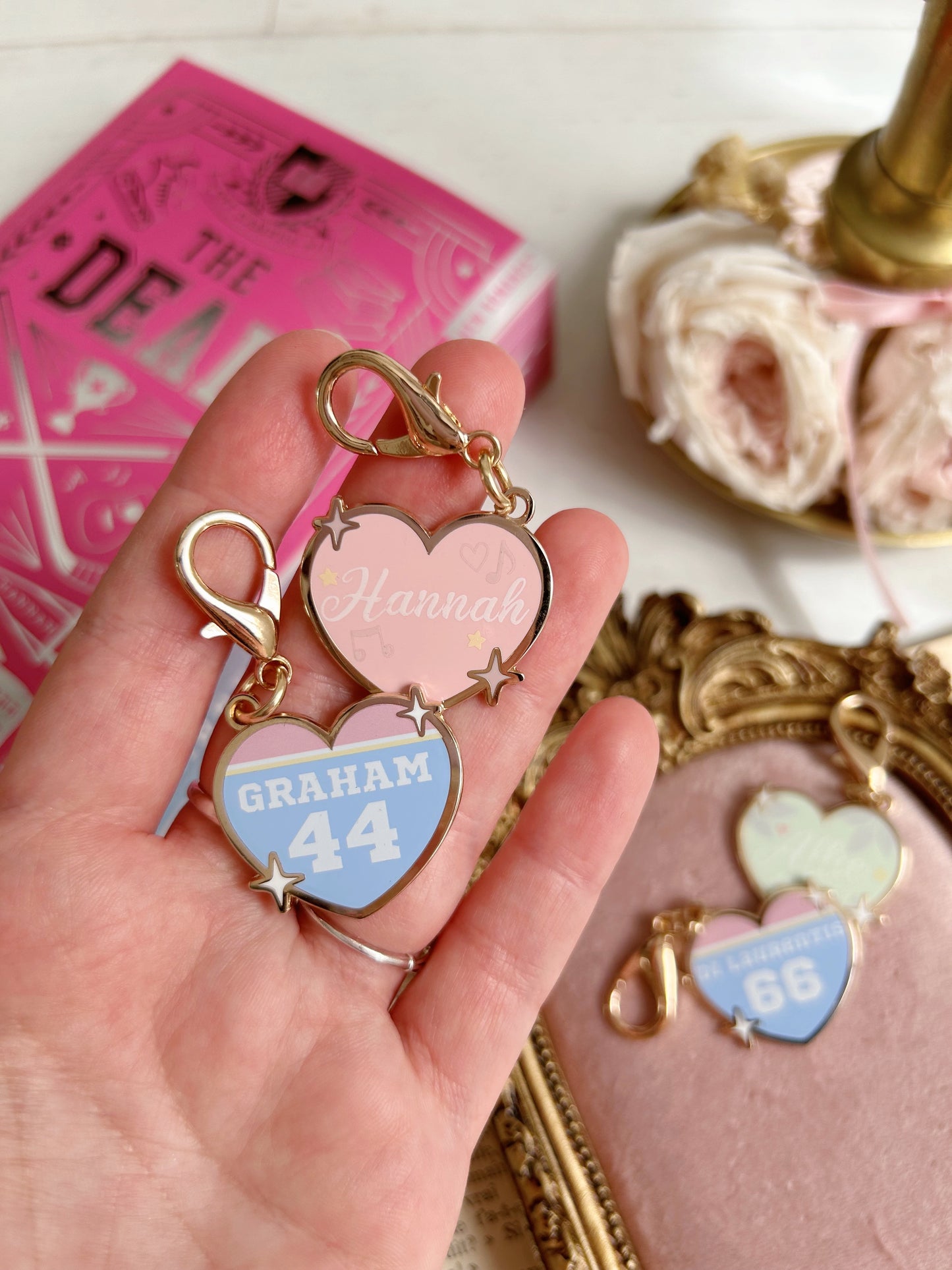 PRE ORDER - Off Campus hearts Keychains