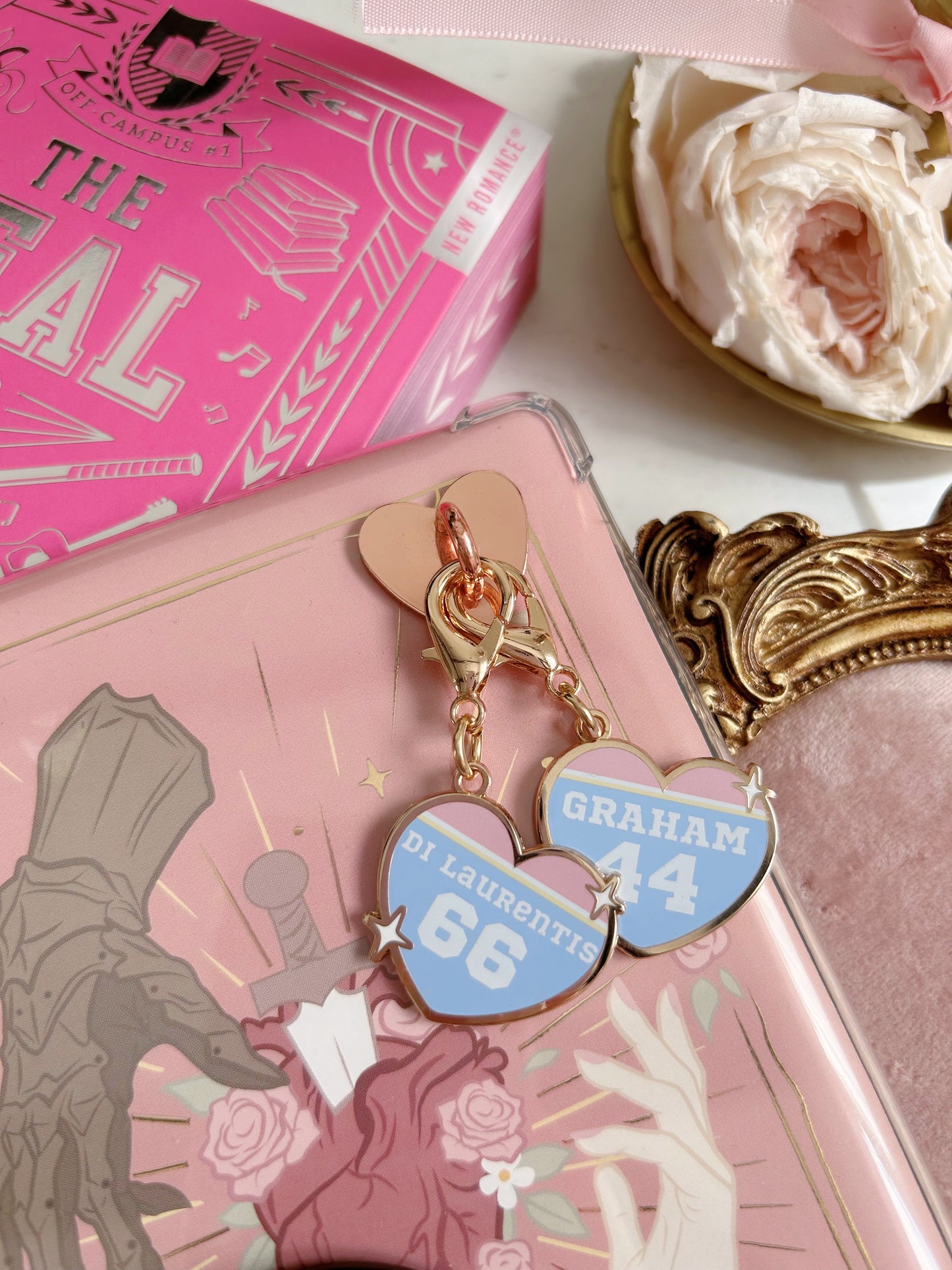PRE ORDER - Off Campus hearts Keychains