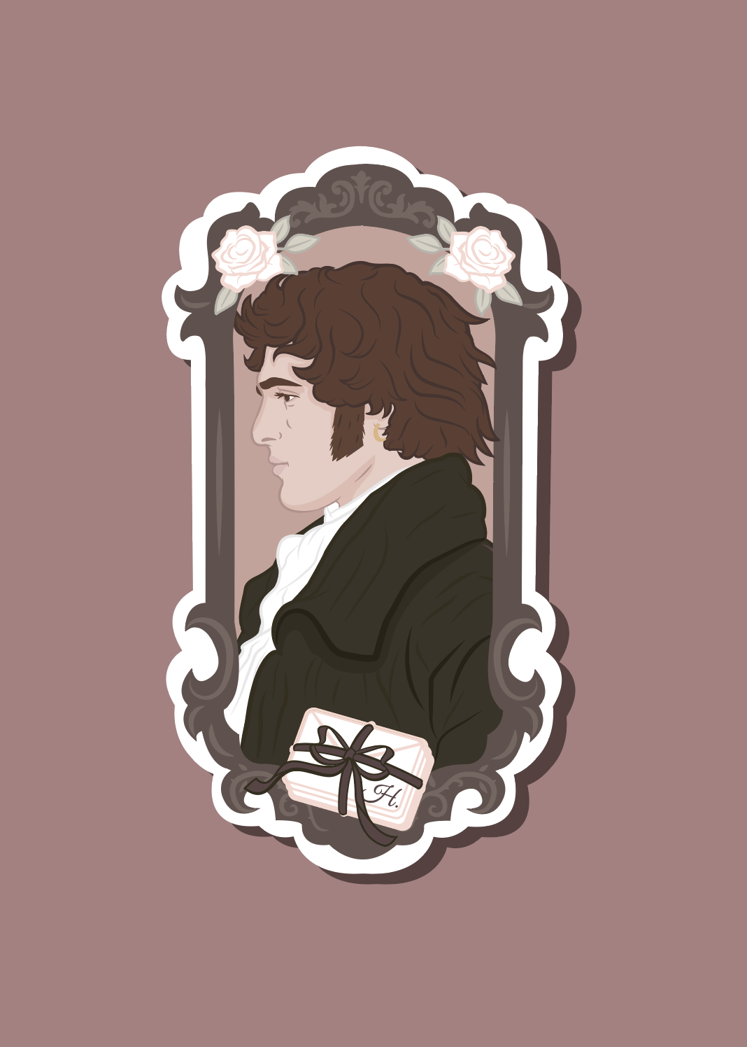 PRE ORDER- Cathy & Heathcliff stickers