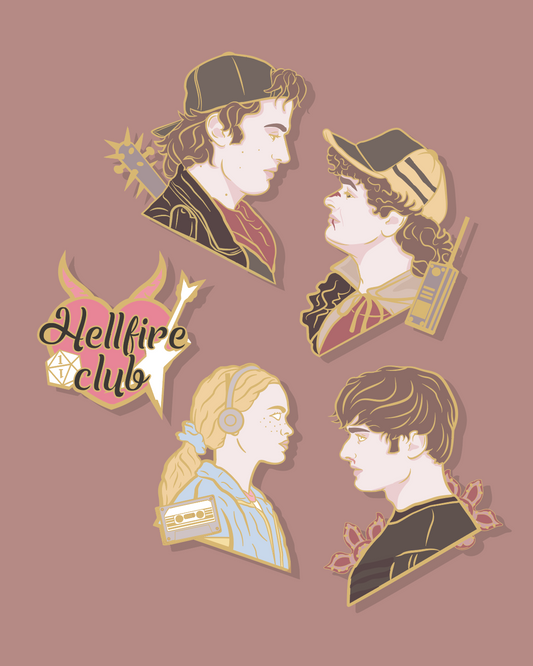 PRE ORDER - Stranger Things pins collection