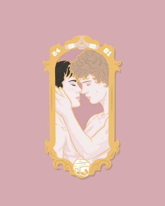 PRE ORDER - Heated Rivalry frame pin