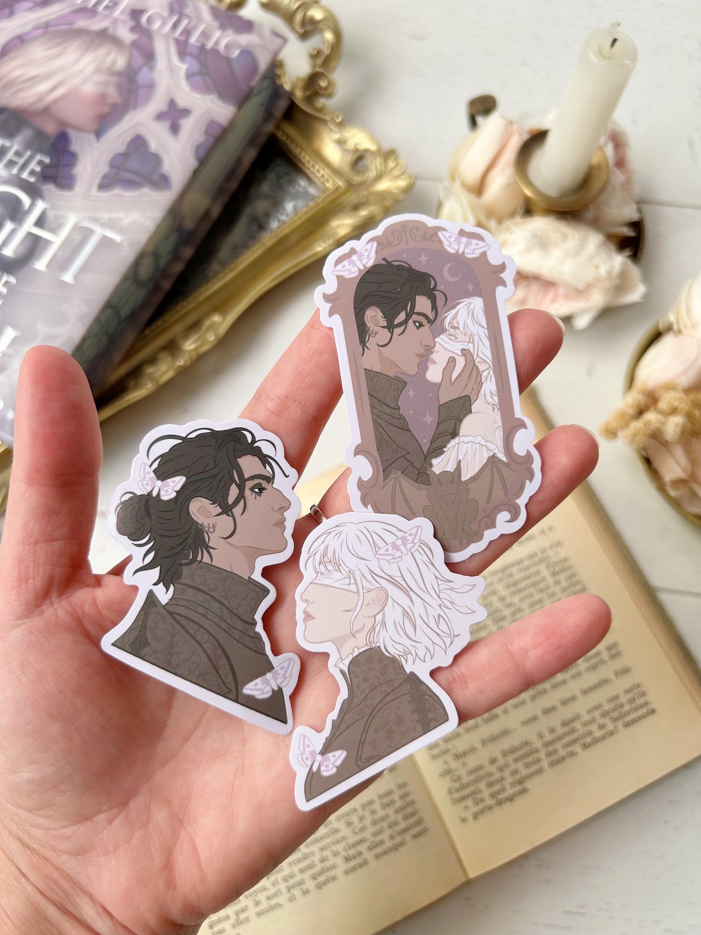The Knight and the Moth - Stickers