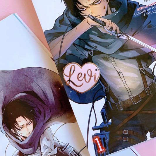 Levi Heart pins