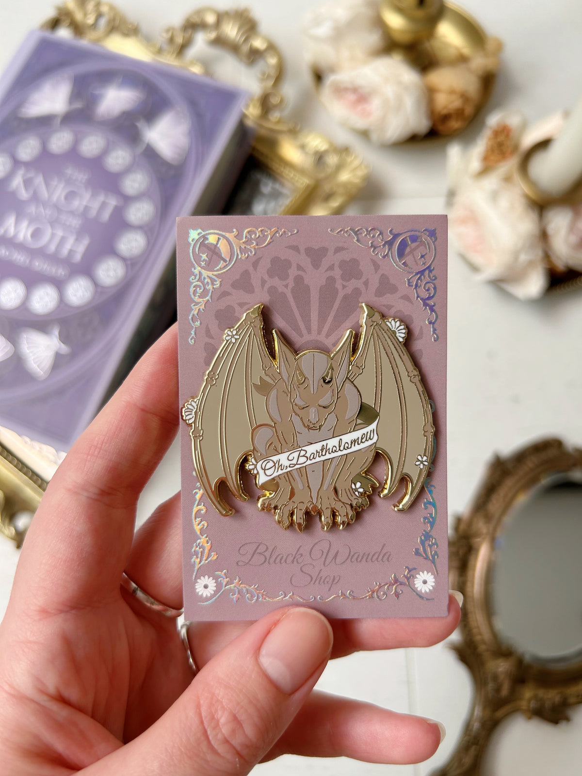 The Knight and the Moth - pins