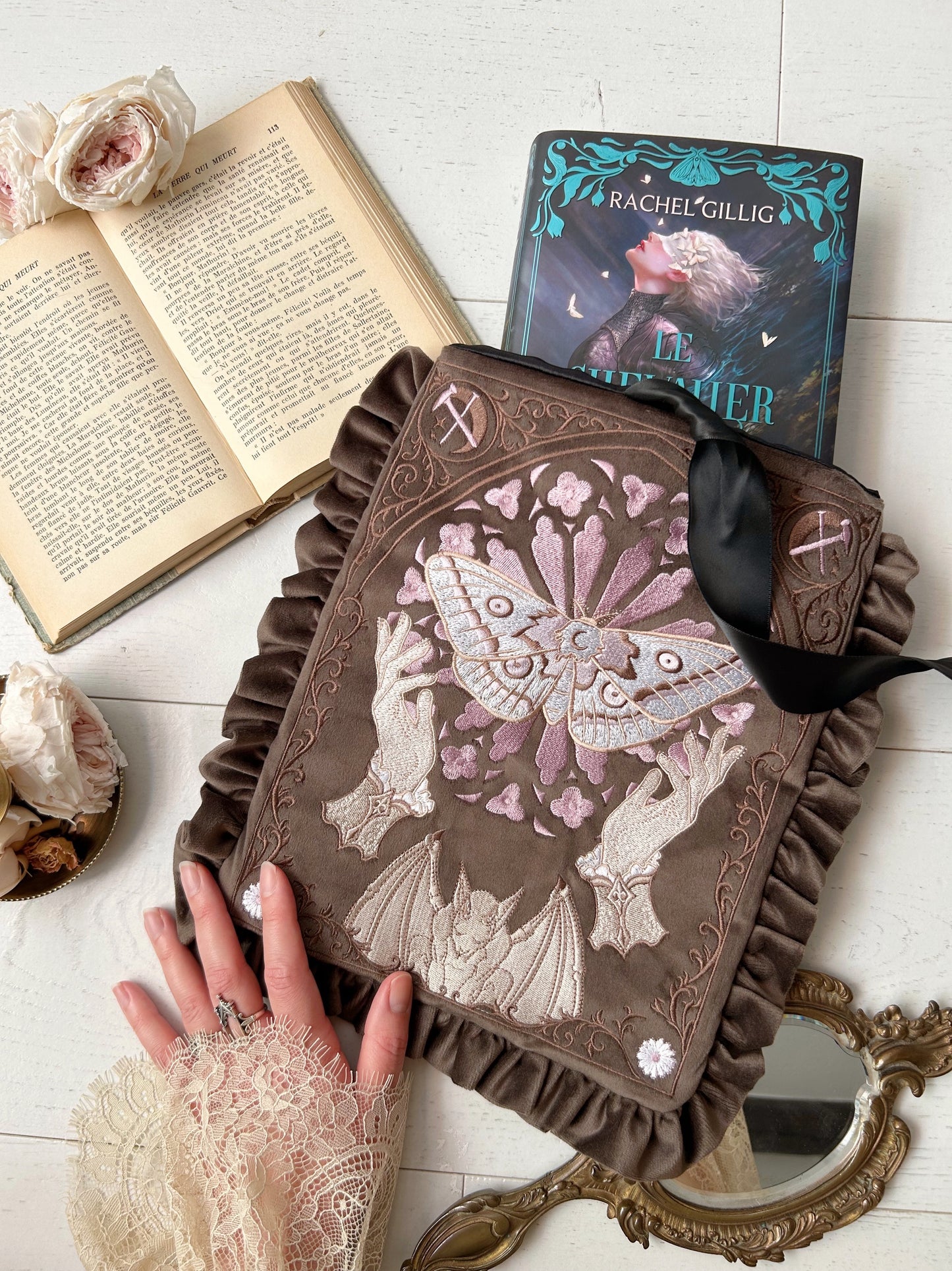 The Knight and the Moth - Book sleeves