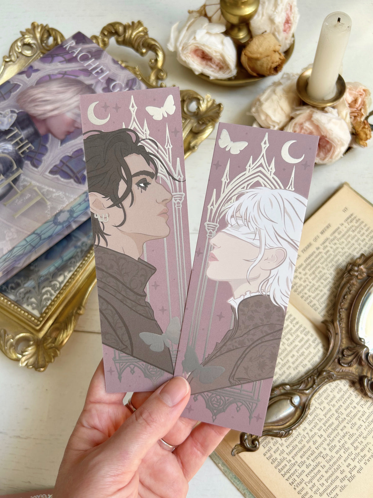 The Knight and the Moth - Sybil and Rory Bookmark