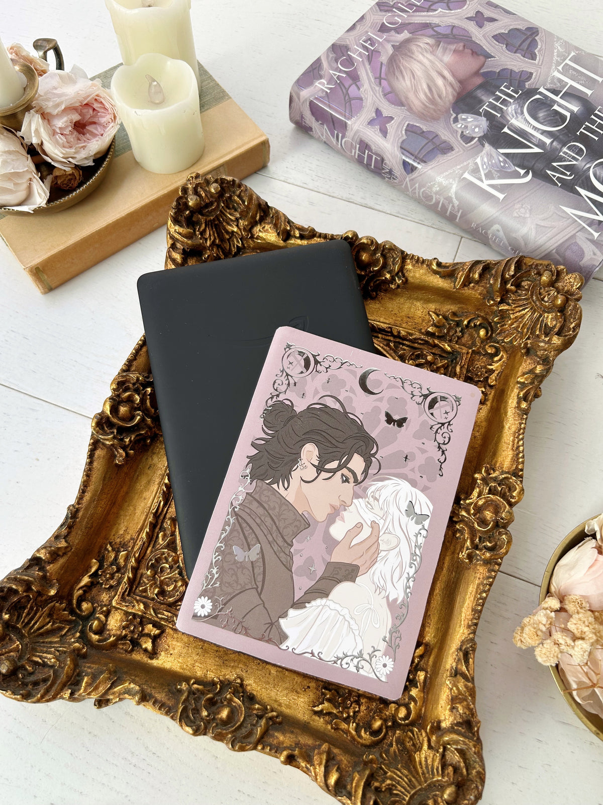 The Knight and the Moth  - Sybil and Rory e-reader insert or Art print