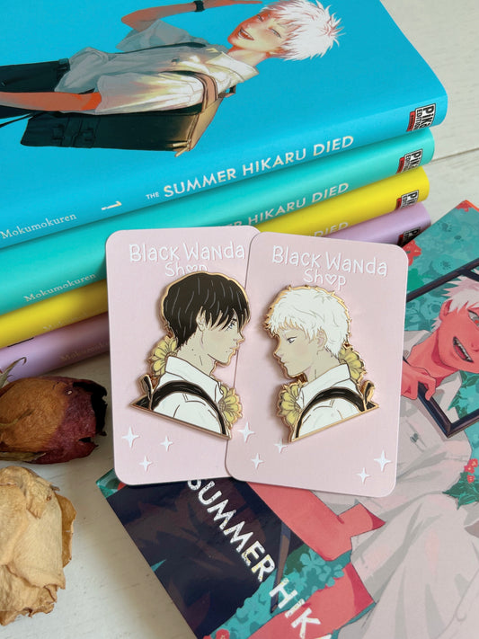 Yoshiki & Hikaru pins set