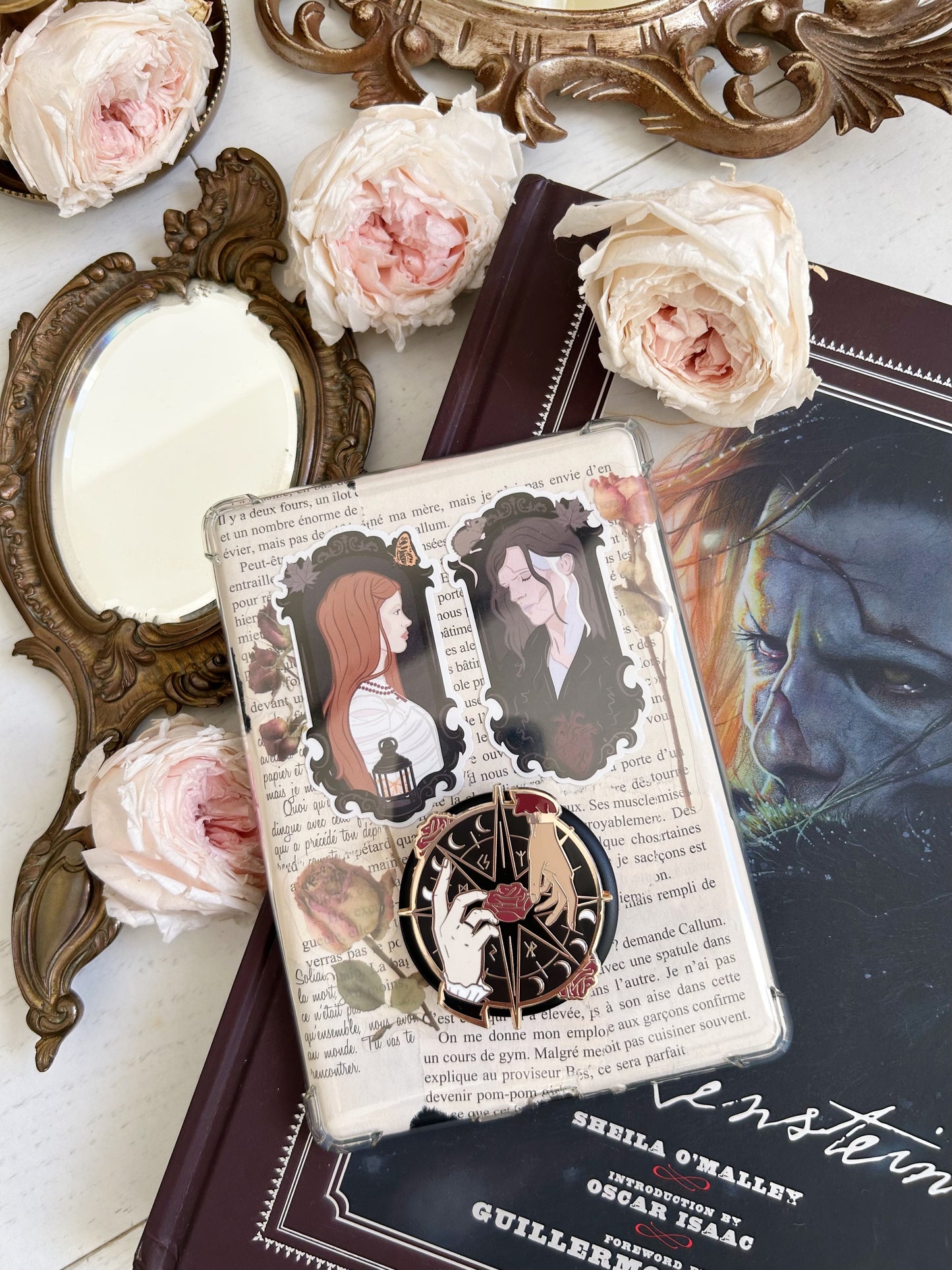 Elizabeth & The Creature stickers